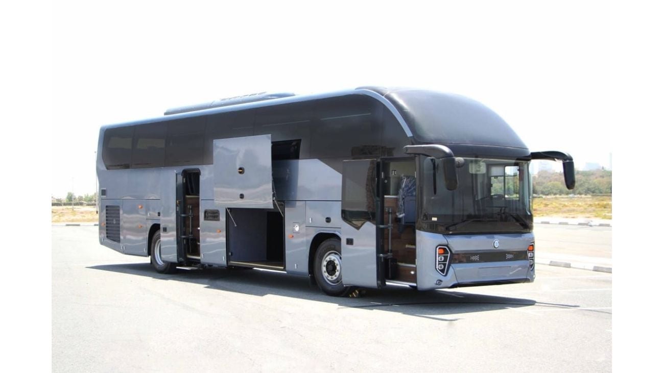 CHTC Bus 2024 CHTC COACH 12.5M 22STR - Silver inside White | Export Only