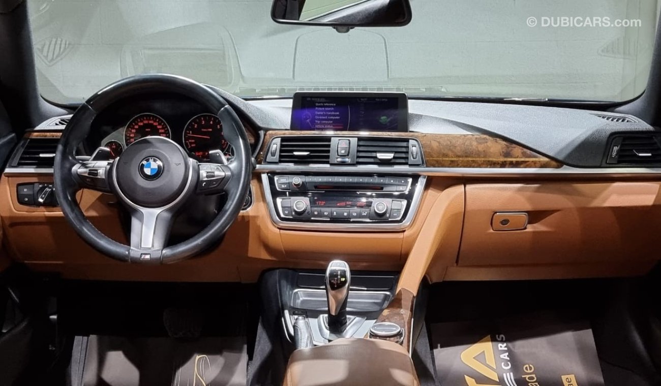 بي أم دبليو 420 2015 BMW 420I Gran Coupe, Luxury Line, Service History, Warranty, GCC