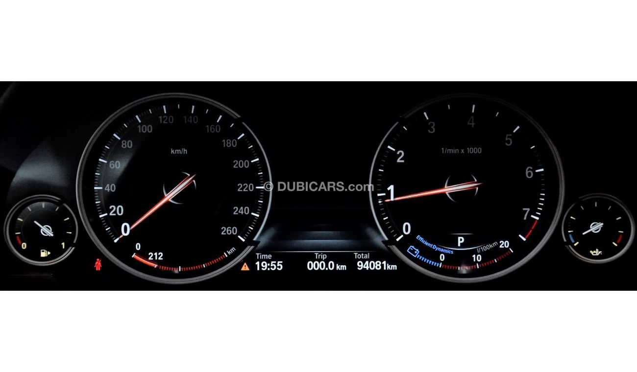 بي أم دبليو 528i EXCELLENT DEAL for our BMW 528i M-Kit ( 2015 Model ) in Dark Blue Color GCC Specs