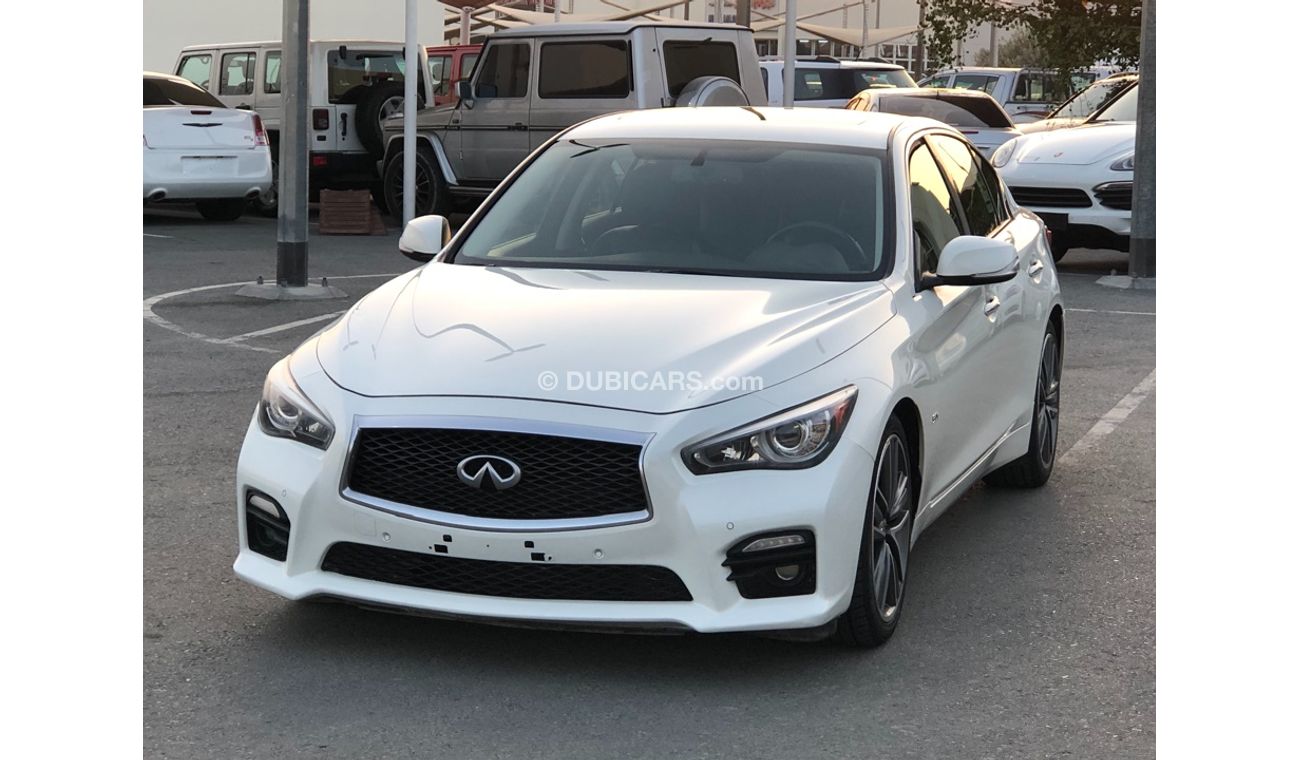 Infiniti Q50 Infinity Q50 model 2017 GCC car prefect condition full option low mileage