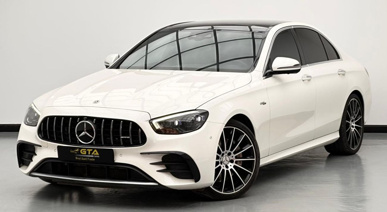 مرسيدس بنز E 53 AMG 2021 Mercedes-Benz E-53 4Matic+, 1 Year Warranty Unlimited Km, Full Service History