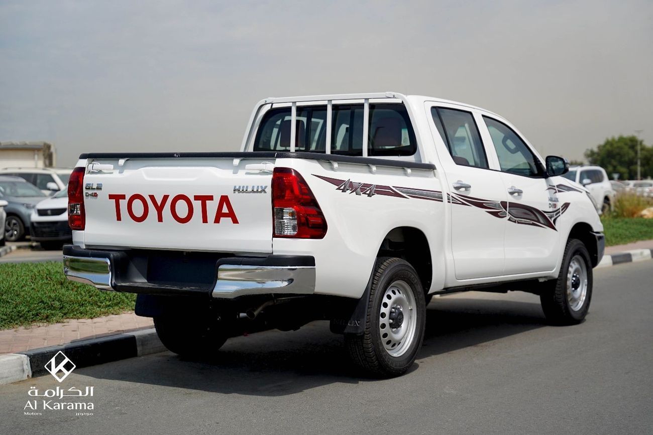 Toyota Hilux GL 2 2.4L AWD D-4D | 6 Seater | 4x4 Manual Transmission |  Power Mirror & Window | Bedliner
