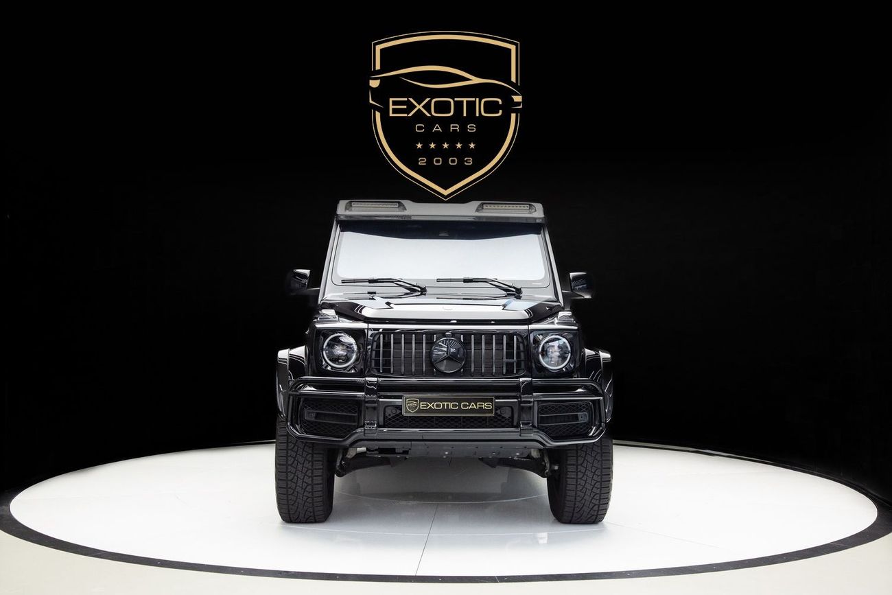 Modèle Réduit Diecast 1/18 Brabus 800 G-Class G 63 4X4² 2023 Noir Obsidien - Neuf