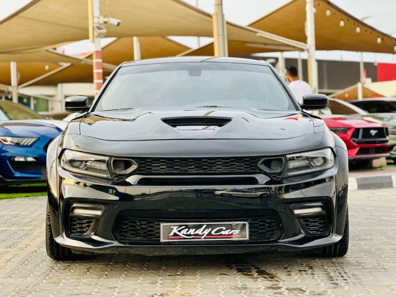 Dodge Charger 5.7L R/T | Monthly AED 1360/- | 0% DP | Widebody Kit | Custom Leather Seats | # 65894