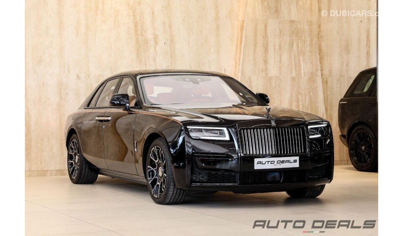 Rolls-Royce Ghost Black Badge | GCC - Warranty and Service Contract Available | Top Options