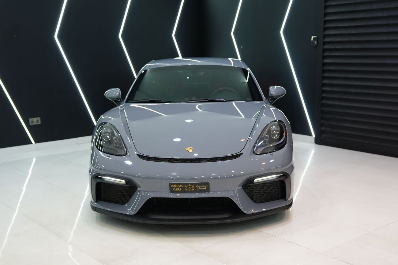 Porsche Cayman Cayman GT4, PDK Transmission, Carbon Interior, Sport Chrono Pack, Al Nabooda Warranty!!
