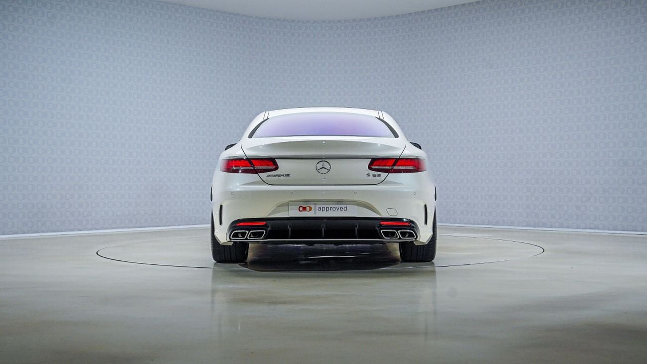 Mercedes-Benz S 63 AMG Coupe I AED 7,508 PM | Up to 3 Years Warranty