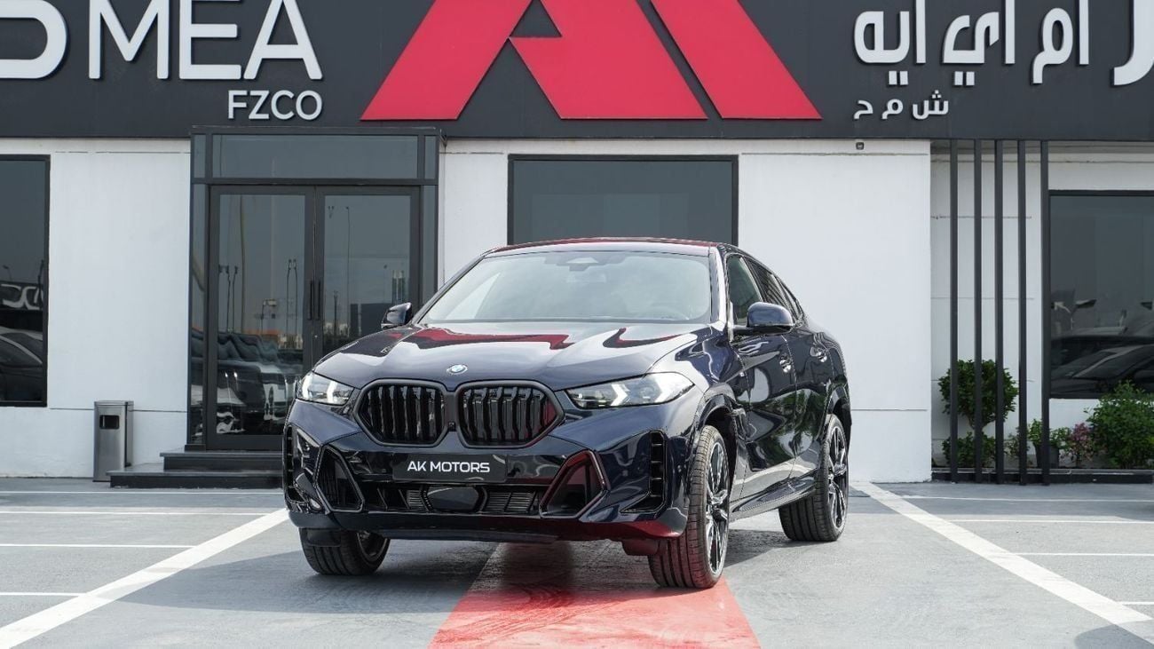 بي أم دبليو X6 XDRIVE40I M SPORT BMW X6 XDRIVE 40i V6 Carbon black 2026 MY EXPORT PRICE