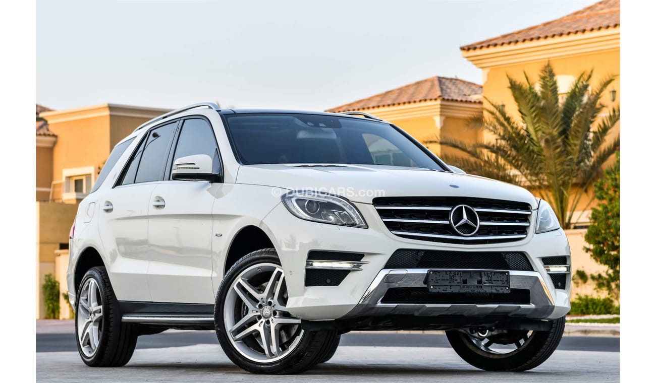 Mercedes-Benz ML 500 AMG - FREE 2 Years Warranty - AED 2,428 per month - 0% Downpayment