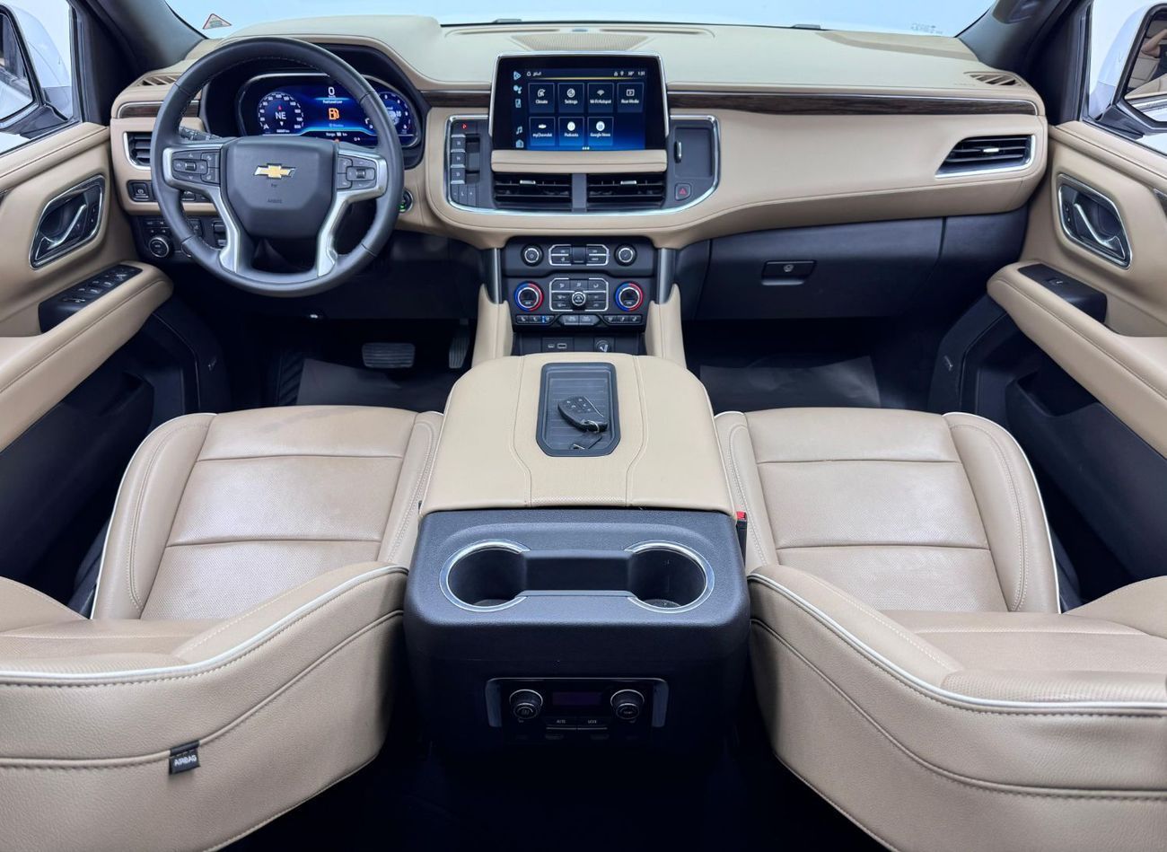 Chevrolet Tahoe Premier 6.2L 2023 Chevrolet Tahoe Premier, Chevrolet Warranty + Service Contract, 8 Seater, Fully Lo