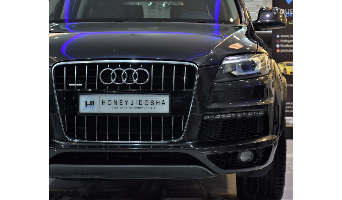 Audi Q7 EXCELLENT DEAL for our Audi Q7 SuperCharged V6 2013 Model!! in Grey Color! GCC Specs