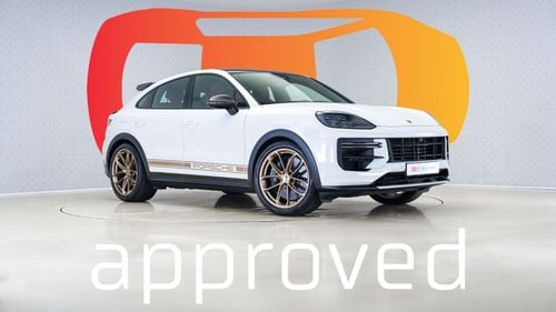 Porsche Cayenne Cayenne Turbo GT | AED 11,220 PM | Warranty  February 2026 | GCC
