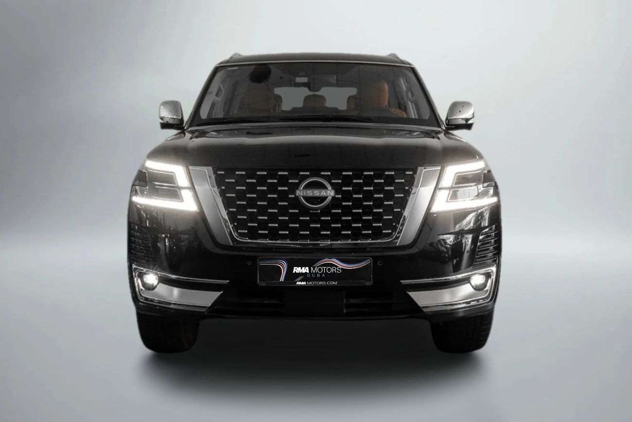 نيسان باترول 2023 Nissan Patrol Platinum / Full Service History / Nissan Warranty and Service Pack