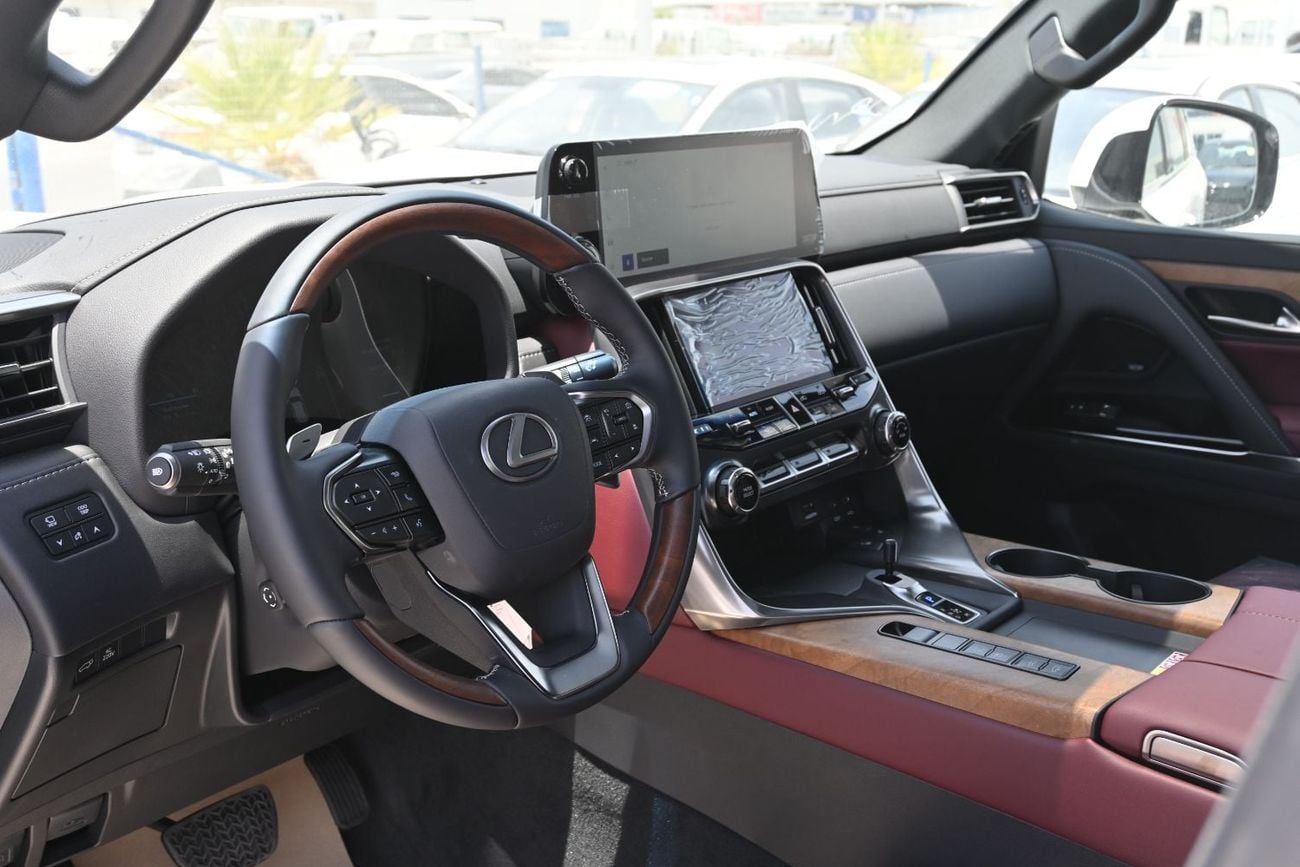 لكزس LX 700h SIGNATURE لكزس LX700h سيجنتشر 2026، محرك بنزين V6 ثنائي التيربو سعة 3.5 لتر + محرك هجين