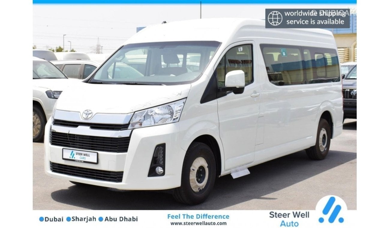 Toyota Hiace GL -High Roof Commuter GL -High Roof Commuter 2022 | HIGH ROOF EXECUTIVE SEATER BUS GL V6 - GCC SPEC