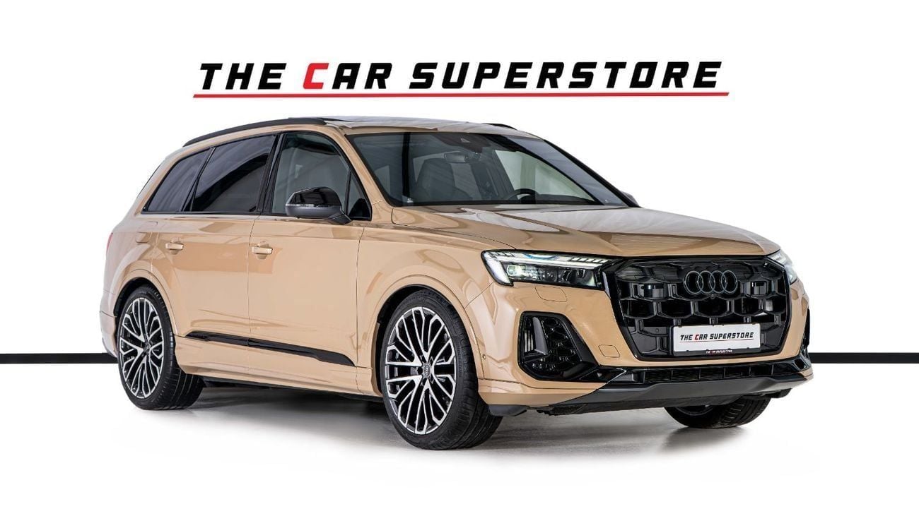 Audi SQ7 2025-Twin Turbo V8-Al Nabooda Warranty-Exclusive Color-Sports Exhaust-22 Inch Rims
