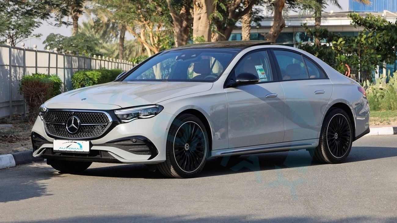 مرسيدس بنز E300 AMG EQ Boost 2.0T RWD 2026 GCC With 2 Years Unlimited Mileage Warranty @Official Dealer