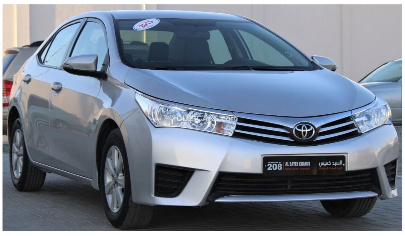 Toyota Corolla SE SE Toyota Corolla 2015 in excellent condition, without accidents
