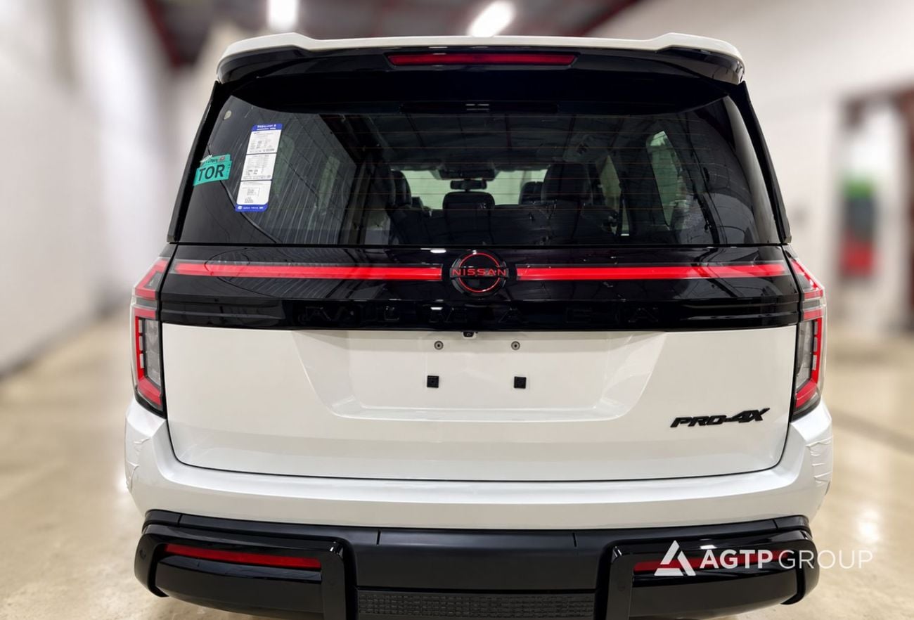 Nissan Armada 3.5L V6 Twin-Turbo Petrol | FULL OPTION | 4WD | Automatic | Canadian Specs | White | EXPORT ONLY