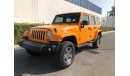 جيب رانجلر JEEP WRANGLER UNLIMITED SAHARA V6 GCC 2480X24 MONTHALY ONLY