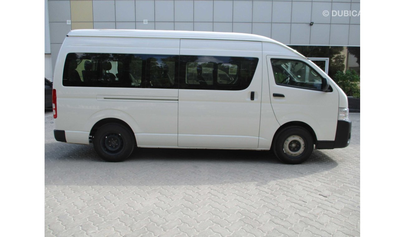 تويوتا هاياس 2.5L Diesel Highroof 13 Seater M2.5L DIESEL 13 SEATER HIGH ROOF DLX MANUAL