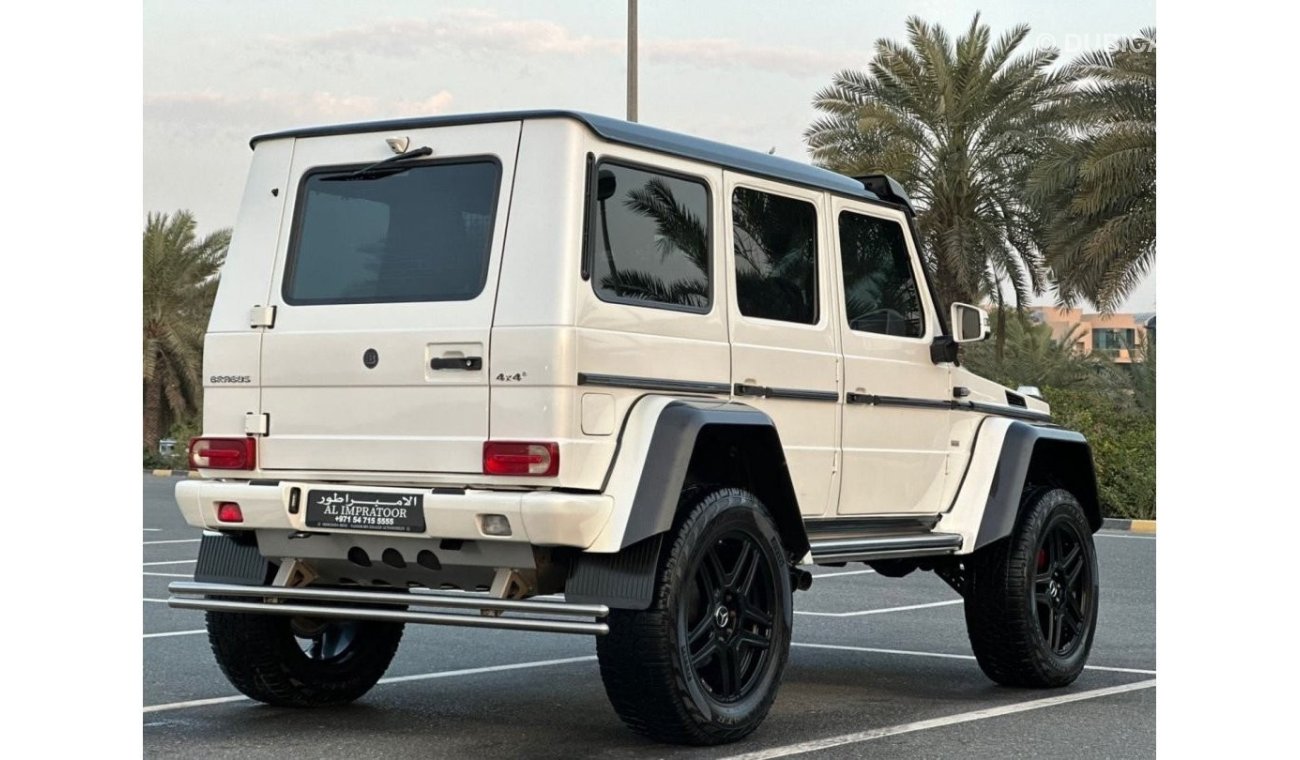 Mercedes-Benz G 63 AMG MERCEDES G 4X4 BRABUS ORIGINAL 500HP 2016 GCC ENGINE BRABUS