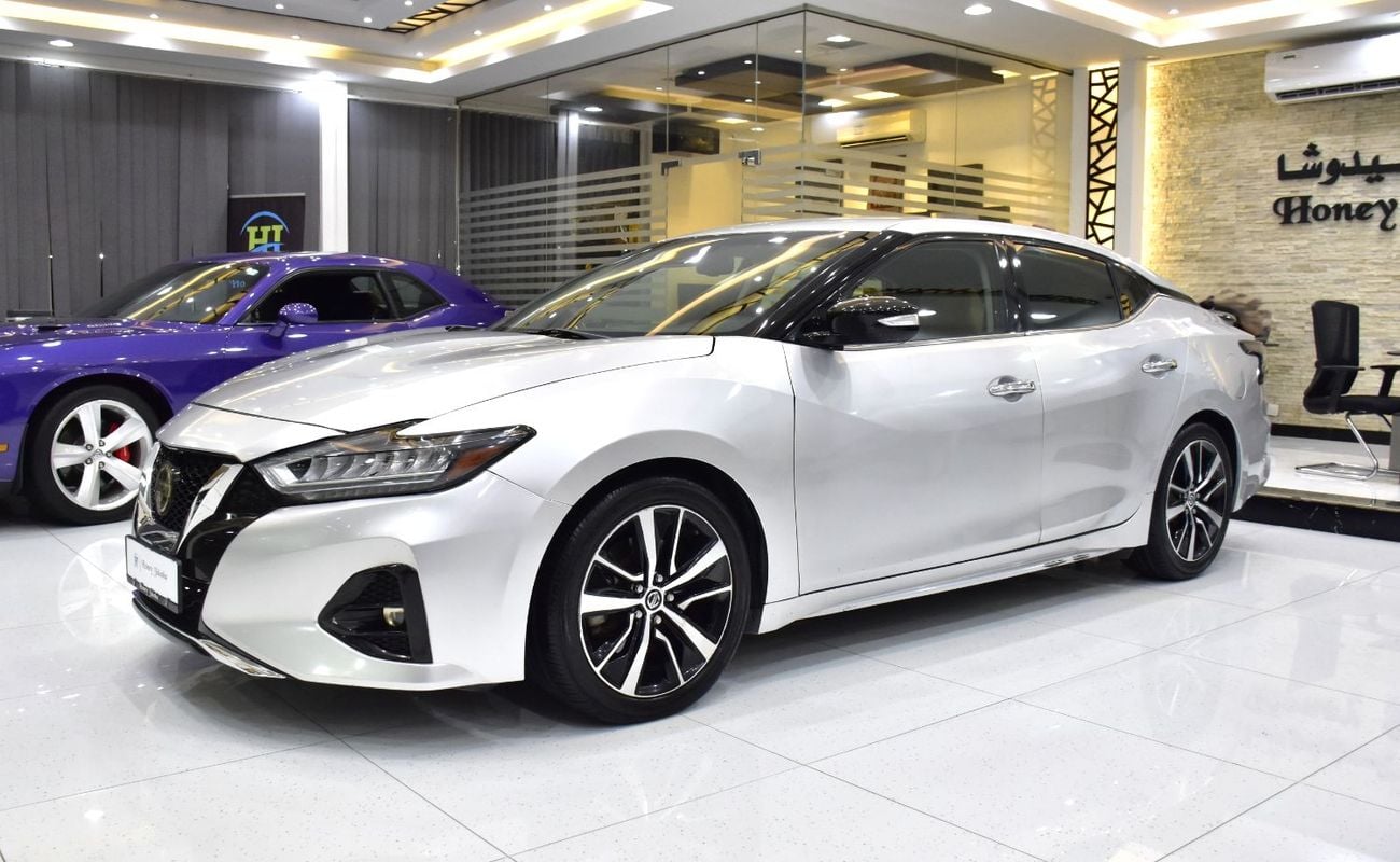 نيسان ماكسيما SV EXCELLENT DEAL for our Nissan Maxima SV ( 2021 Model ) in Silver Color American Specs