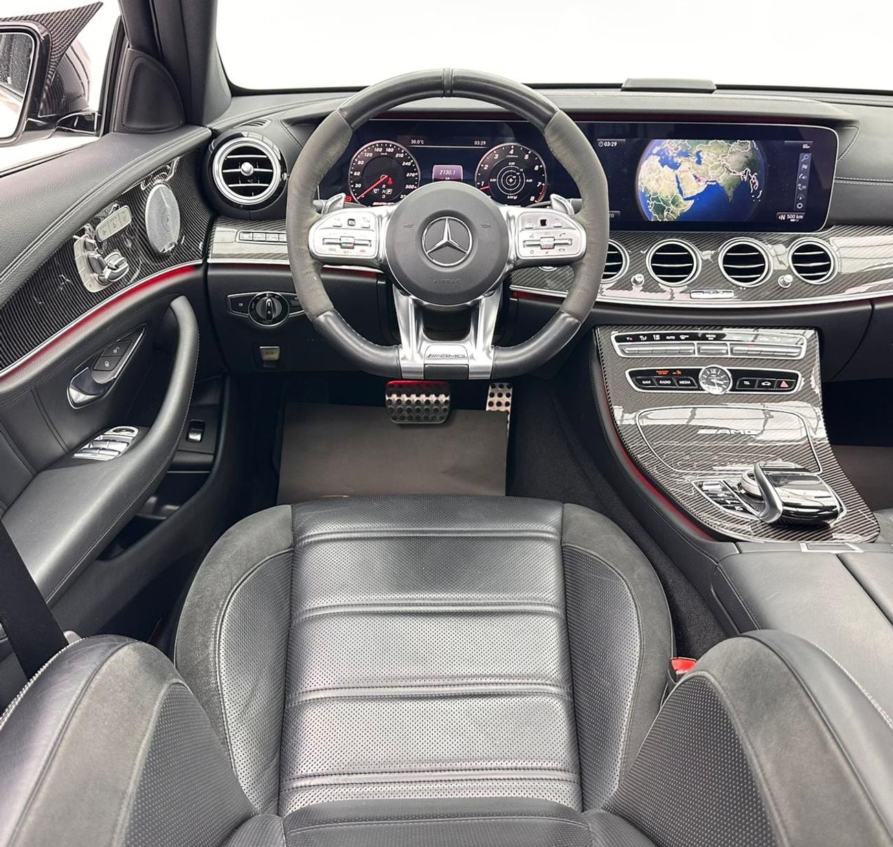 مرسيدس بنز E 63 AMG 2019 Mercedes-Benz E63s AMG 4Matic+, 5 Buttons, 1 Year Warranty Unlimited Km, Excellent Condition