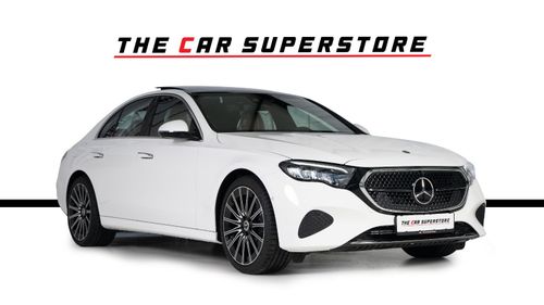 Mercedes-Benz E200 Avantgarde Exterior Package-20 Inch AMG Rims-Chrome Package