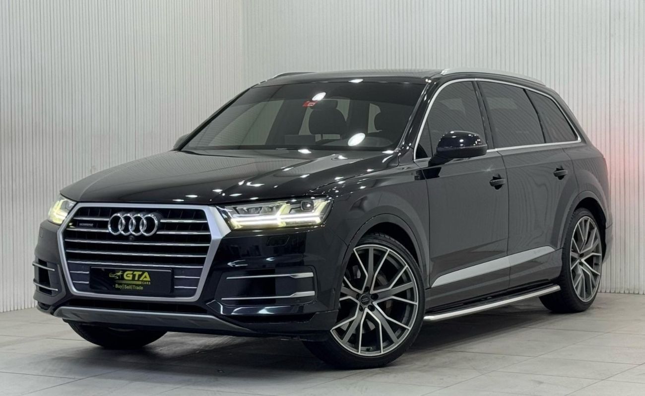 أودي Q7 55 TFSI quattro 3.0L 2019 Audi Q7 V6 55 TFSI Quattro, 1 Year Warranty, Agency Full Service History,