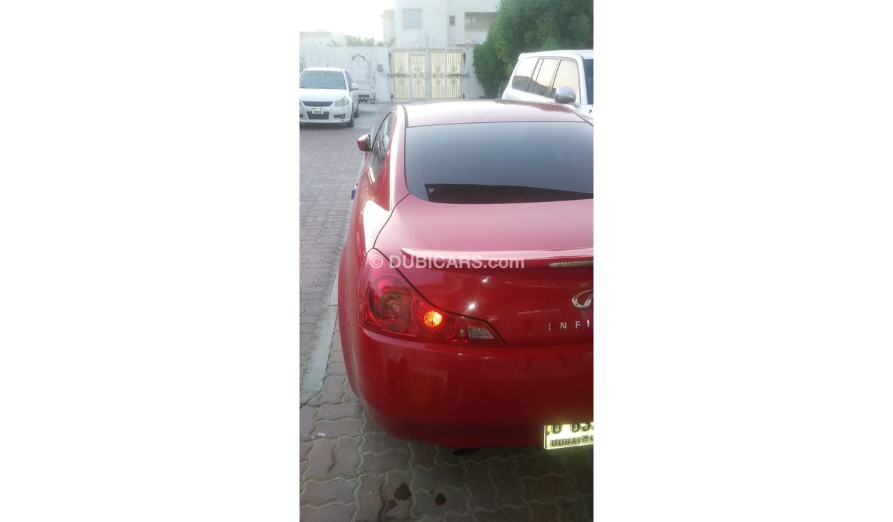 Infiniti G37 COUPE GULF SPECIFICATION