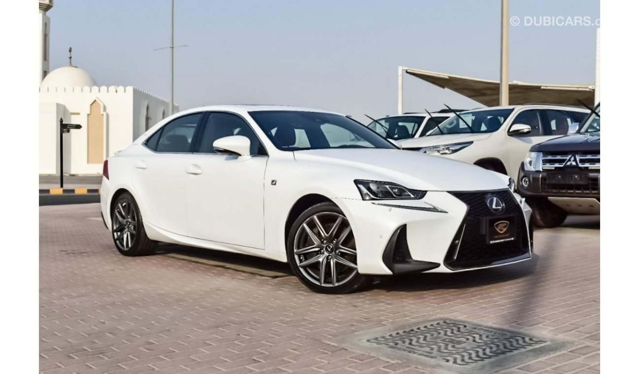 لكزس IS 350 2735 PER MONTH | LEXUS IS 350 F SPORT | 0% DOWNPAYMENT | IMMACULATE CONDITION