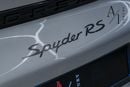 Porsche 718 Spyder 2025 Porsche 718 Spyder RS, Excellent Condition, Fully Loaded, European Spec