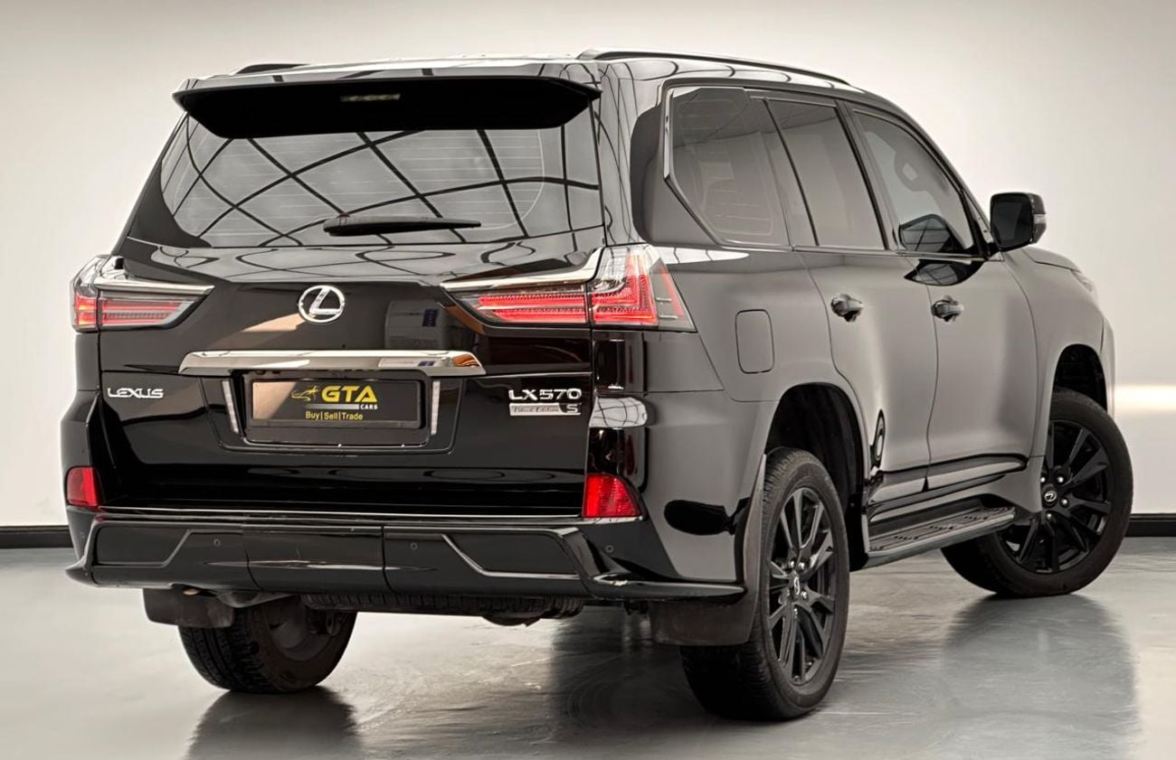 لكزس LX 570 2019 Lexus LX 570 Black Edition, 1 Year Warranty Unlimited Km, Lexus Full Service History, GCC