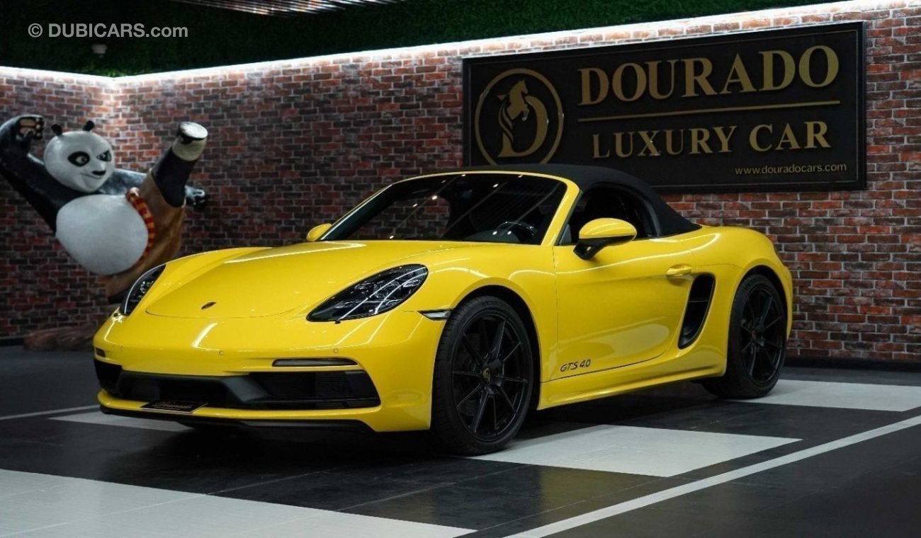 Porsche 718 Boxster GTS 4.0L - Ask For Price