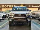 Toyota Hilux WIDE BODY DOUBLE CABIN / 2.4L DIESEL M/T 4WD/ FR+RR CHROME BUMPERS / COOL BOX (CODE # HDMH)