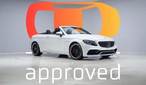 Mercedes-Benz C 63 AMG S Convertible - AED 5,567 P/M - 2 Years Warranty