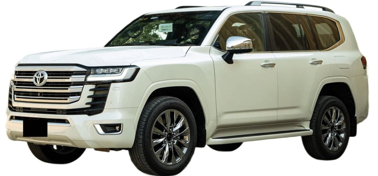 Toyota Land Cruiser ECT0128 - RHD TLC300 VXR 3.3L Diesel Auto White w Black (Right Hand Drive)