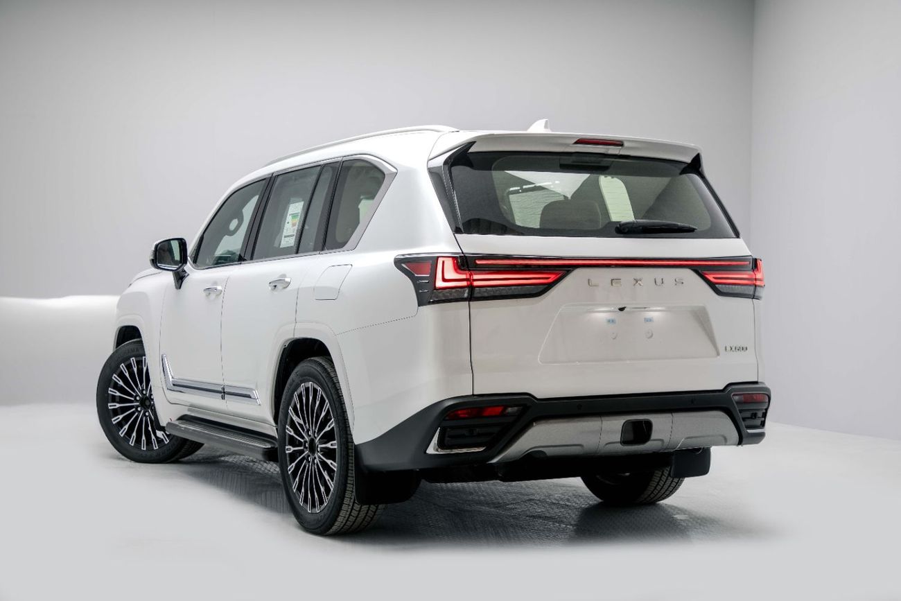 Lexus LX 600 VIP 3.5L - Sonic Quartz Inside VIP Sun Flair | Export Only