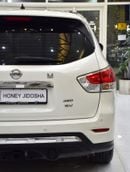 Nissan Pathfinder EXCELLENT DEAL for our Nissan Pathfinder SV 4WD ( 2015 Model ) in White Color GCC Specs