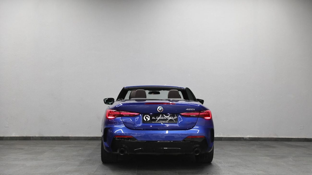BMW 420i Convertible | BMW 420i | Low Kms | 2,950 AED monthly | V4 2.0L turbocharged 185 Hp | Ref#C189421