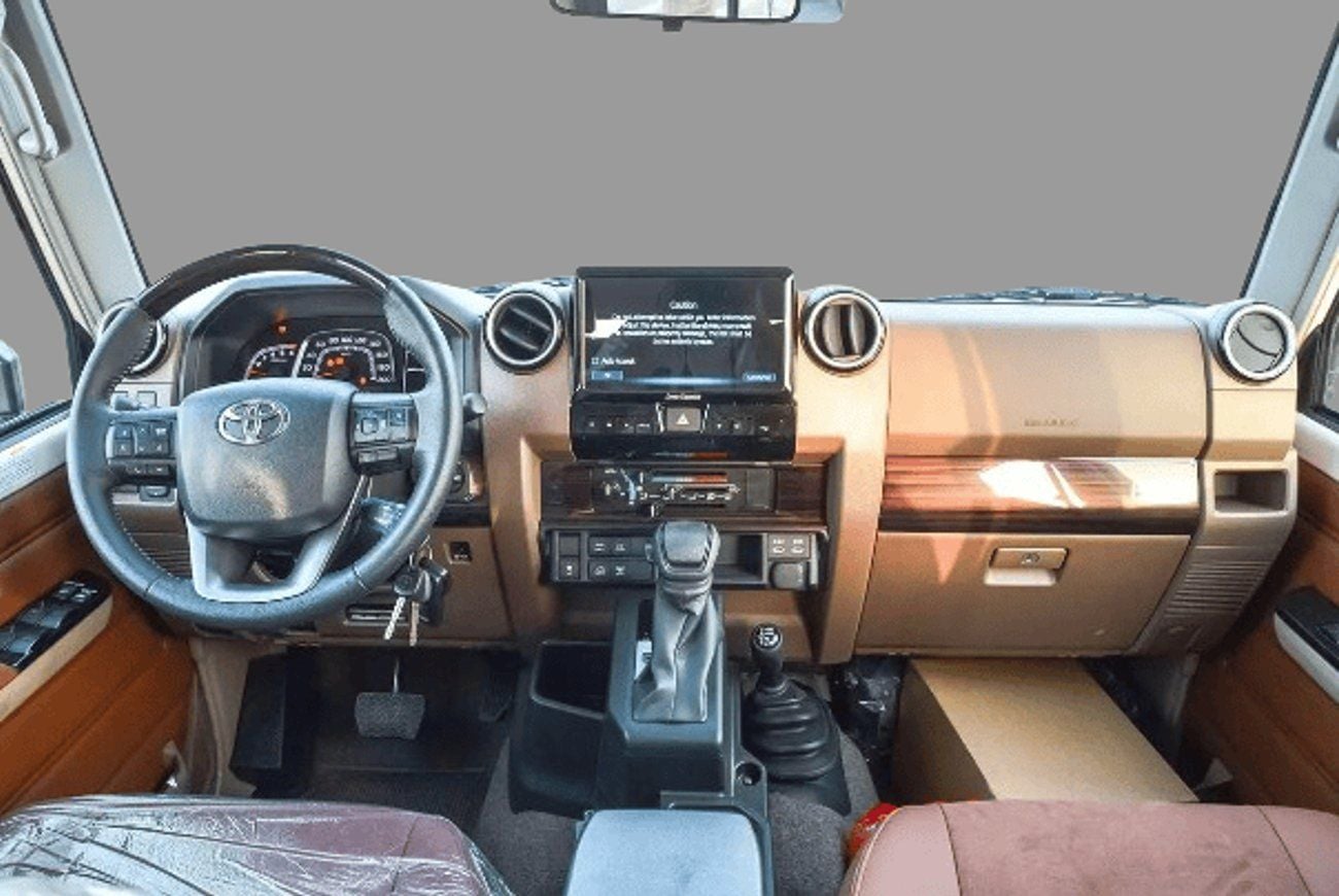 Toyota Land Cruiser 70 TLC76 DSL ECTMQM001 – 2026 5 Doors Hardtop - 2.8L Diesel Auto White with Tan Interior