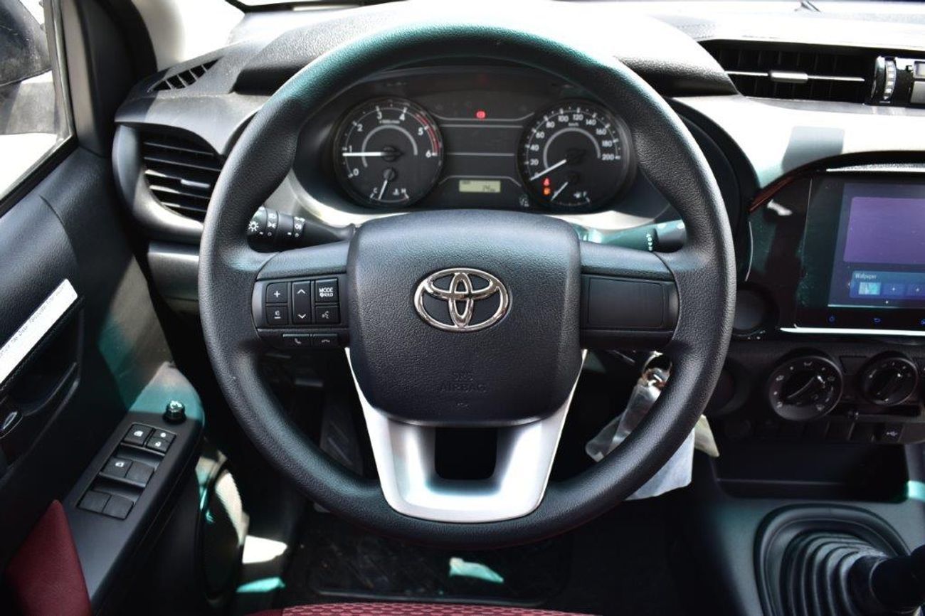تويوتا هيلوكس 2025 MODEL TOYOTA HILUX DOUBLE CAB GL 2.4L DIESEL 4X2 5-SEATER MANUAL TRANSMISSION