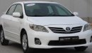 Toyota Corolla XLI Toyota Corolla 2012 in excellent condition, without accidents