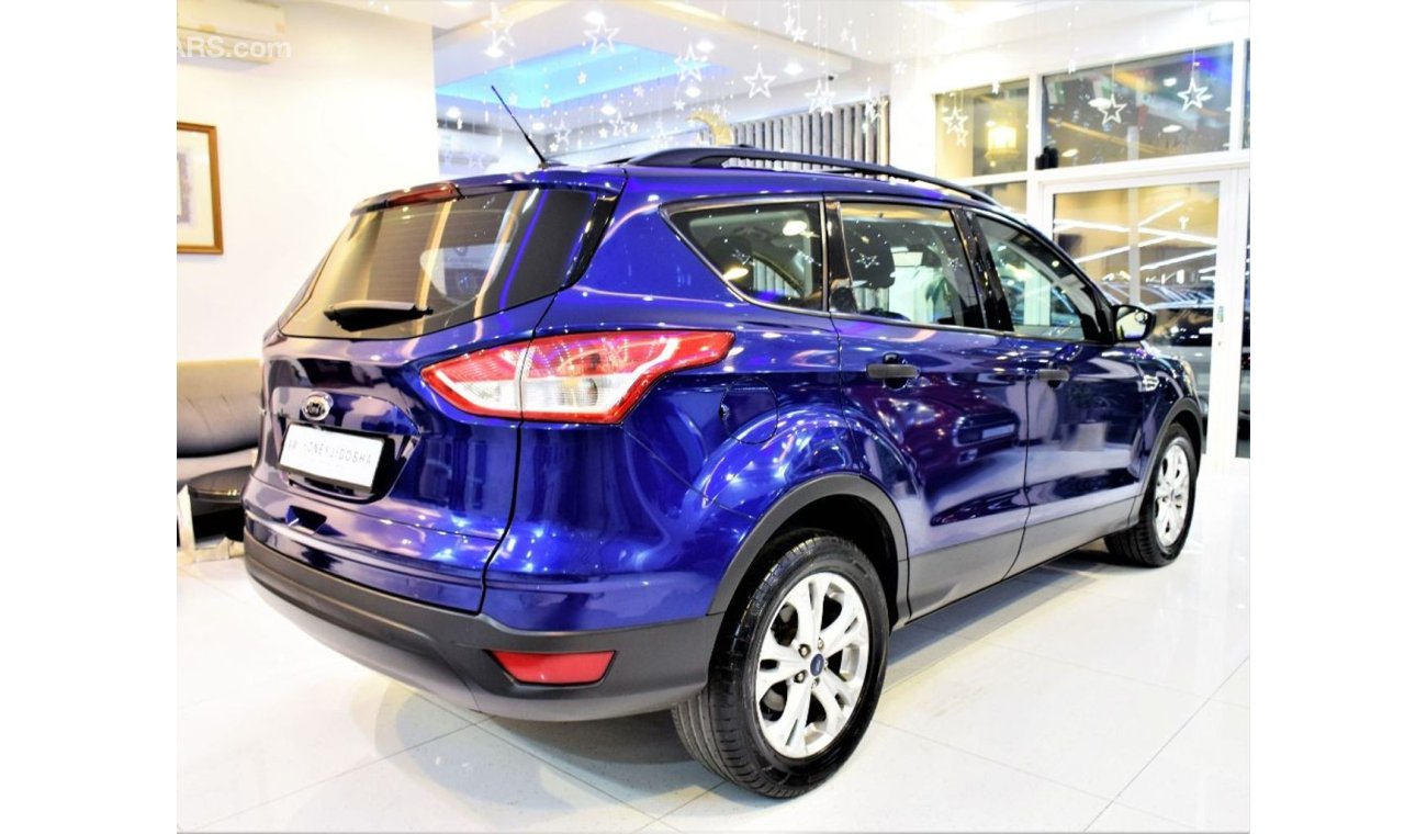 Ford Escape ( ORIGINAL PAINT ( صبغ وكاله ) AMAZING Ford Escaped 2014 Model!! in Blue Color! GCC Specs