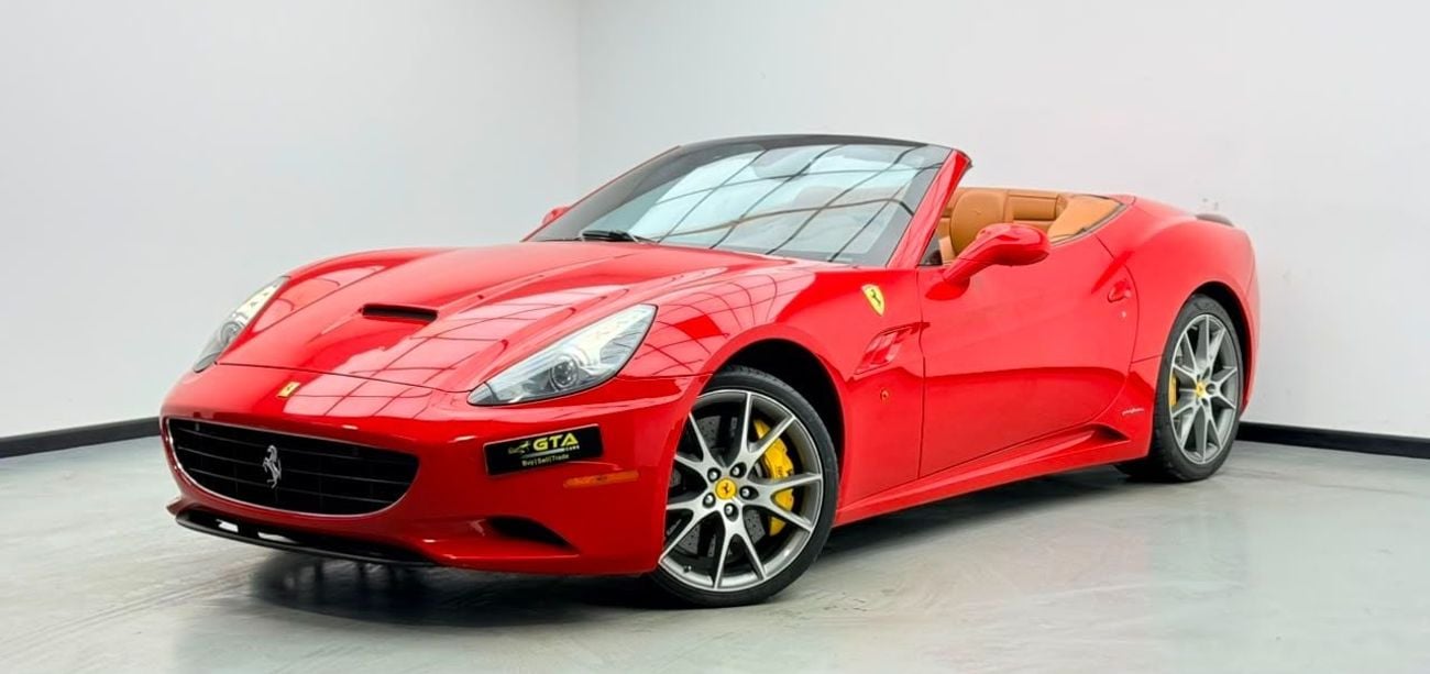 فيراري كاليفورنيا 2013 Ferrari California Convertible, Full Service History, Carbon Fiber Interior, Fully Loaded, GCC