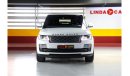 Land Rover Range Rover Vogue SE Supercharged RESERVED ||| Range Rover Vogue SE Supercharged 2018 GCC under Agency Warranty with Flexible Down-Pay
