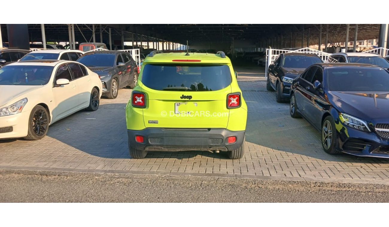 Jeep Renegade Jeep Renegade 2017 green color American specs
