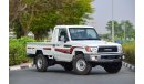 Toyota Land Cruiser Pick Up Single Cab LX V6 4.0L Petrol Manual Transmission