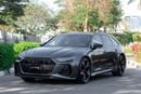 أودي RS6 2024 Audi RS6 Performance with 4.0L twin-turbo V8, 621 hp, 627 lb-ft torque, 8-speed automatic 2024 
